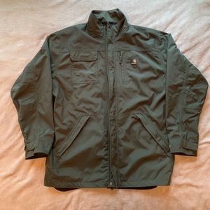 Vintage men’s Carhartt olive parka jacket size L